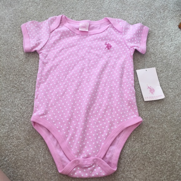 U.S. Polo Assn. Other - Pink onesie